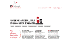 Desktop Screenshot of it4network.de
